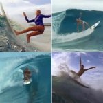 Lindas Mulheres Surfando