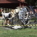Helicóptero com Cantor Marrone Cai em São José do Rio Preto Helicóptero com Cantor Marrone Cai em São José do Rio Preto