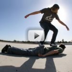 Skate Humano em Stop Motion