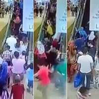 Escada Rolante Muda Sentido e Derruba Várias Pessoas em Shopping