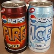 Diferentes Sabores da Pepsi
