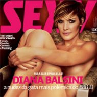 A Ex-BBB Diana na Capa da Revista Sexy