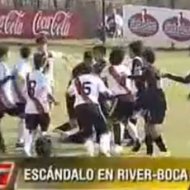 Briga em Jogo do River Plate Contra Boca Juniors