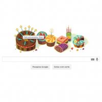 Google Muda o Doodle na Data de Seu AniversÃ¡rio