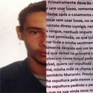 Trechos da Carta do Assassino no Rio