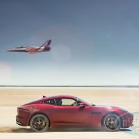 Jaguar F-Type R e Bloodhound SSC Juntos Pelo Record de Velocidade