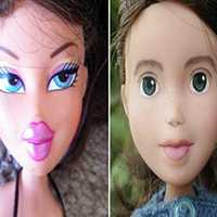 Artista Remove Maquiagem de Bonecas Para Deixa-las Parecidas com Crianças Reais