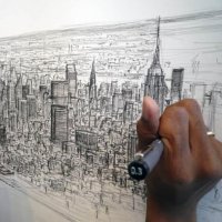 Memorizando e Desenhando Nova York