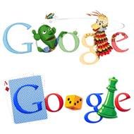 As Logos do Google do Ano de 2010 atÃ© Maio