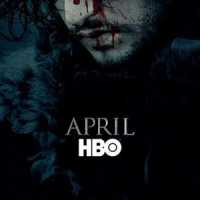 Game of Thrones - Primeiro Pôster da Sexta Temporada Estampa Jon Snow
