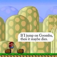 Veja Mario Tomando as Suas Próprias Decisões Dentro do Jogo