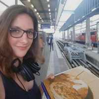 Estudante AlemÃ£ Cansada de Pagar Aluguel Decidiu Morar em Trens