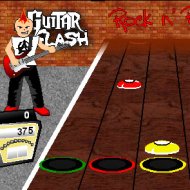Jogo Online: Guitar Hero Flash