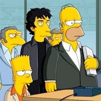 Escritor Neil Gaiman em Episódio de Os Simpsons