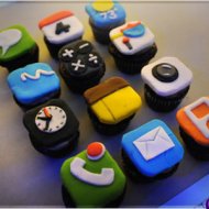 Bolos e Biscoitos em Formato de Ipad e Iphone
