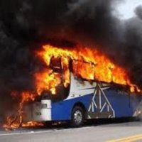 Noite de Violência Com Vários Ônibus Queimados em  Santa Catarina