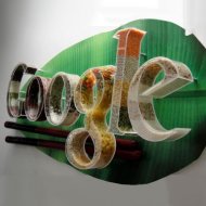 Concurso ArtÃ­stico de Logotipo da Google em Parede