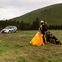 Top Gear Faz Desafio: Homem Jato vs Carro de Rally