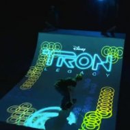 Pista de Skate Interativa para Estreia de Tron: Legacy