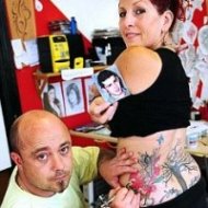 Mulher Faz Tatuagem com Restos Mortais do Filho