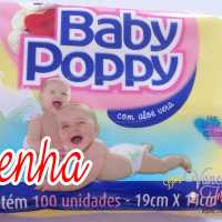 Resenha: LenÃ§os Baby Poppy Embalagem com 100 Un