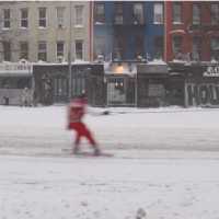 Que Tal Praticar Snowboard nas Ruas de Nova York?
