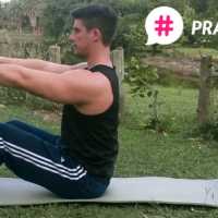 Pratique Pilates: Rolamento Para TrÃ¡s OblÃ­quo