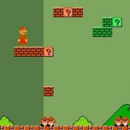 Jogo Mistura Super Mario e Tetris