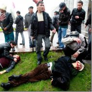 Fotos Impressionantes da Crise do QuirguistÃ£o