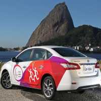 Nissan Sentra no Revezamento da Tocha OlÃ­mpica Rio 2016