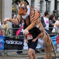 A Fantasiada Maratona de Londres 2010