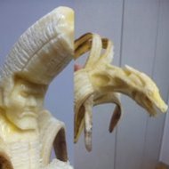 A Impressionante Arte em Bananas