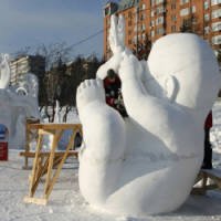 Esculturas de Gelo e Neve na RÃºssia