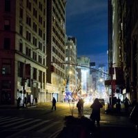 Fotos de Nova Iorque Ã€s Escuras Depois do FuracÃ£o Sandy